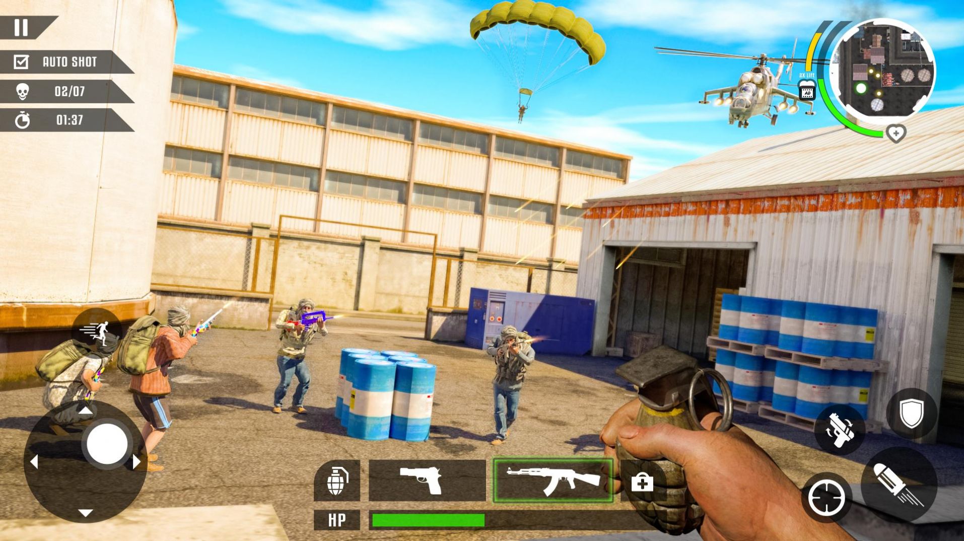 实弹射击战场游戏安卓版(Real Gun Shooting Fps Strike)