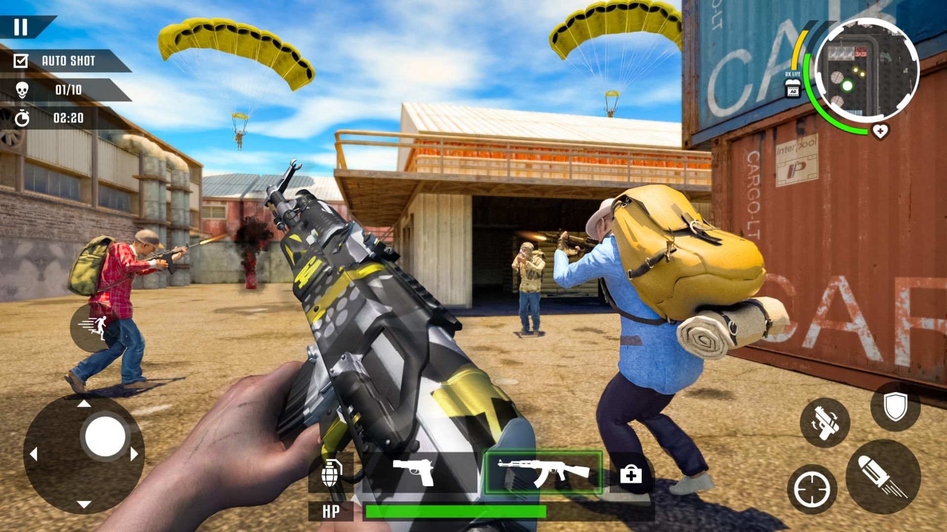 实弹射击战场游戏安卓版(Real Gun Shooting Fps Strike)