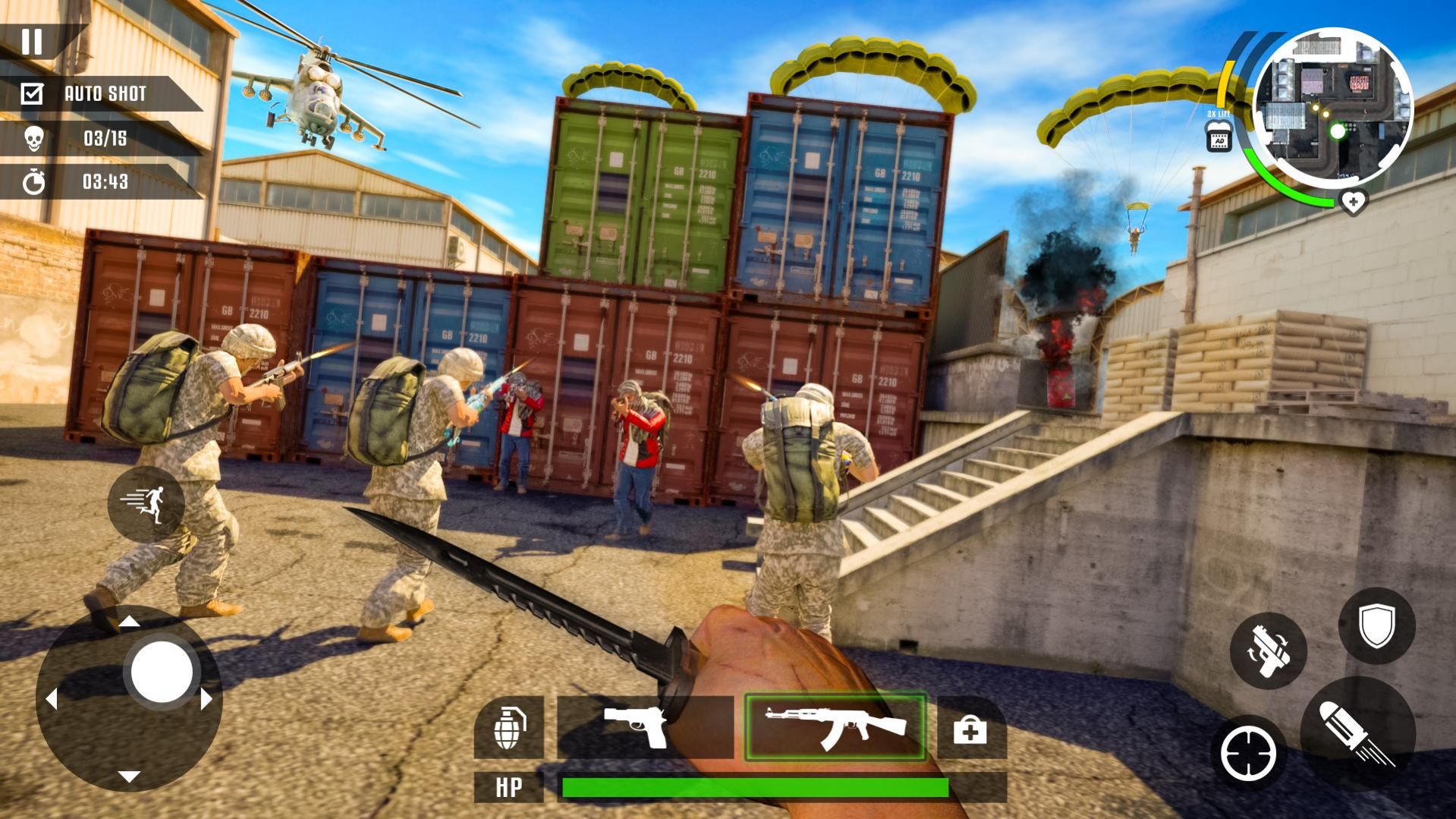 实弹射击战场游戏安卓版(Real Gun Shooting Fps Strike)