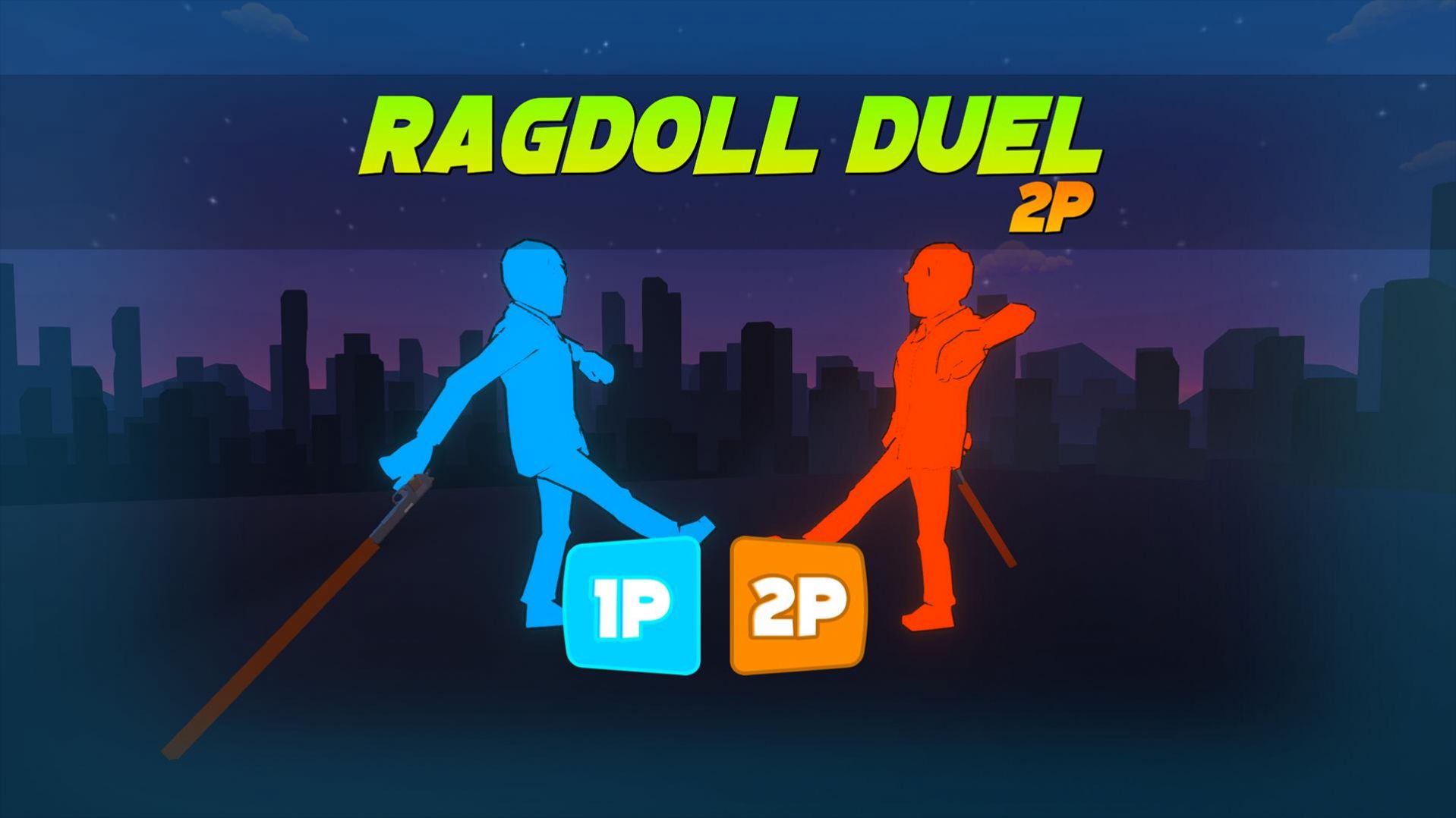 2人火柴人对决游戏版（Ragdoll Duel 2P）