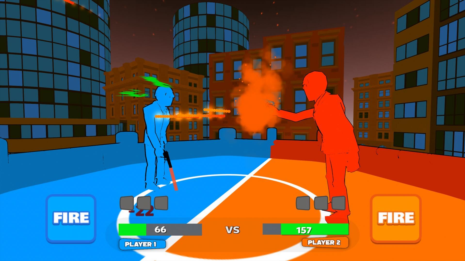 2人火柴人对决游戏版（Ragdoll Duel 2P）