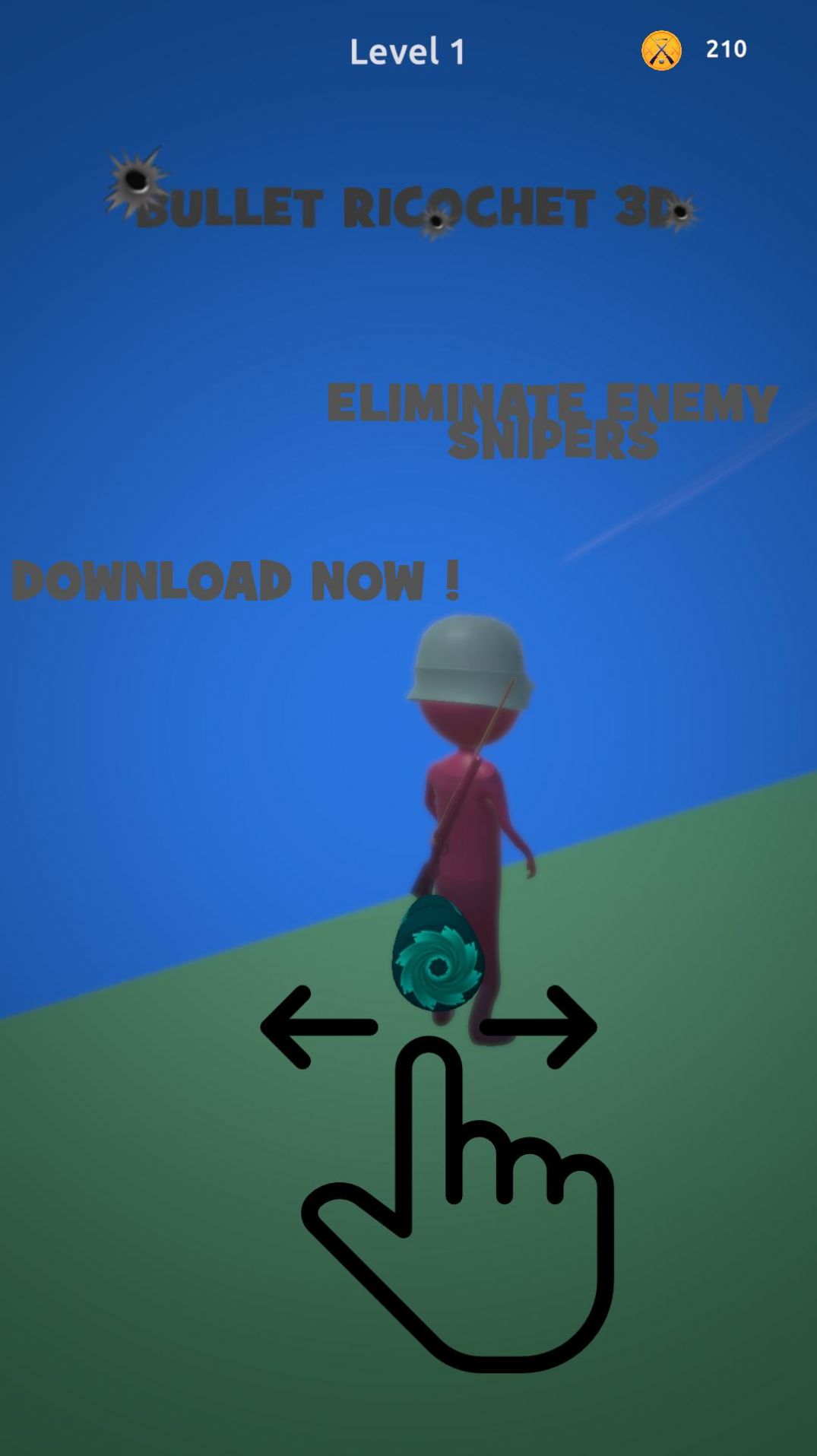 子弹跳弹3D游戏安卓版（Richochet）