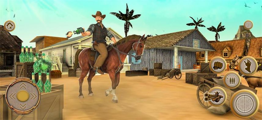 西部狂野牛仔射击游戏安卓版(Western Cowboy Gun Shooting)
