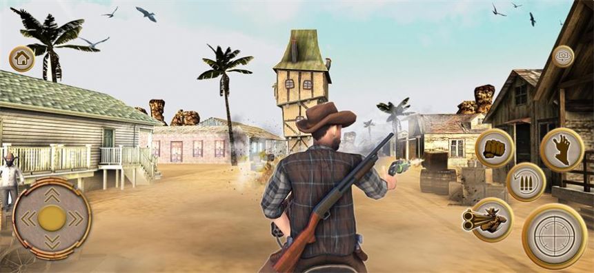 西部狂野牛仔射击游戏安卓版(Western Cowboy Gun Shooting)