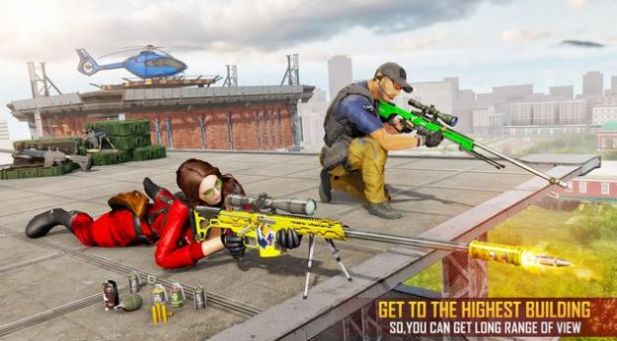 狙击手射击任务3D游戏中文版(Sniper 3D Shooting Gun Games)