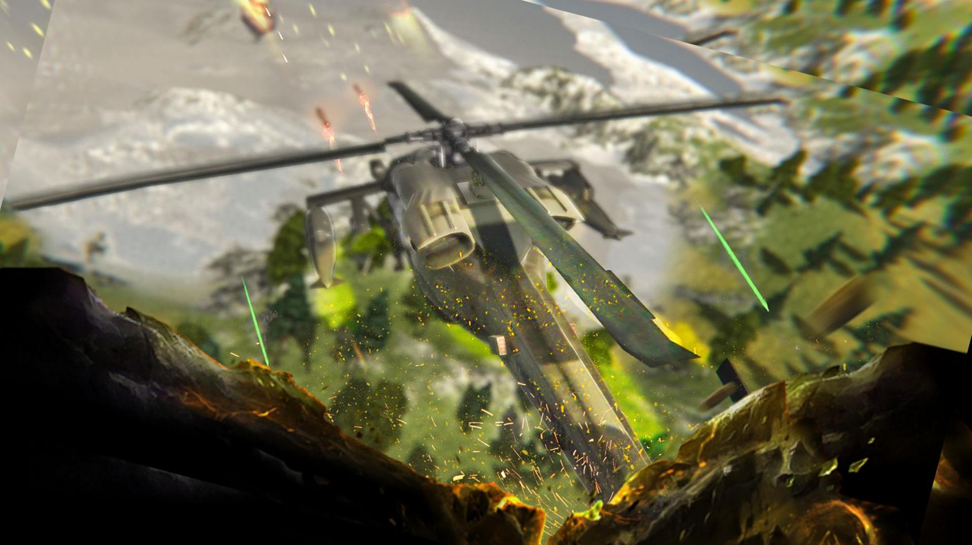 战争直升机射击游戏安卓版(War GamesDuty for Gunship)