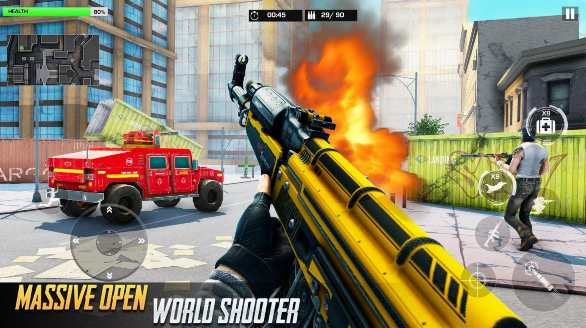 歹徒Fps射击游戏版(Gangster Fps Shooting)