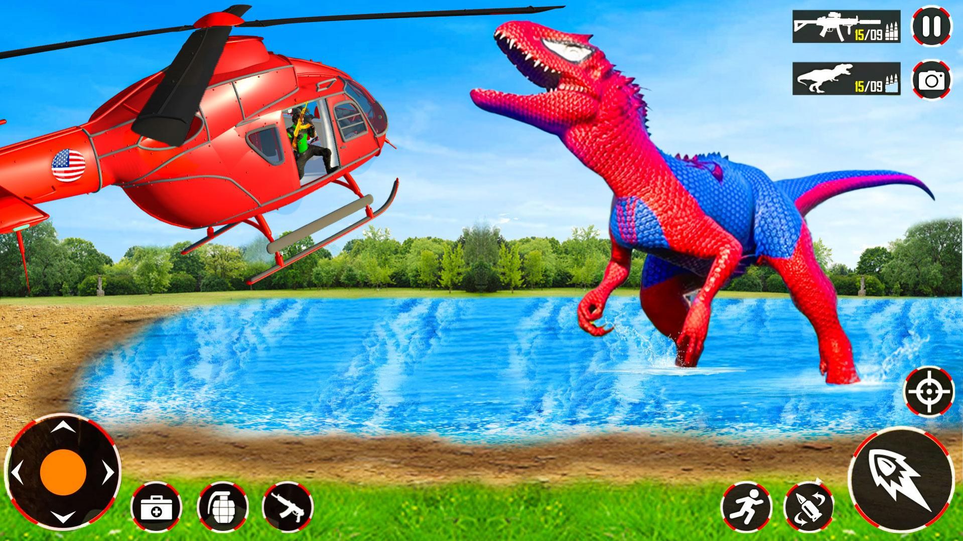 恐龙生存狩猎模拟器游戏安卓版(Dino Hunting Games Wild Animal Hunter 3D)