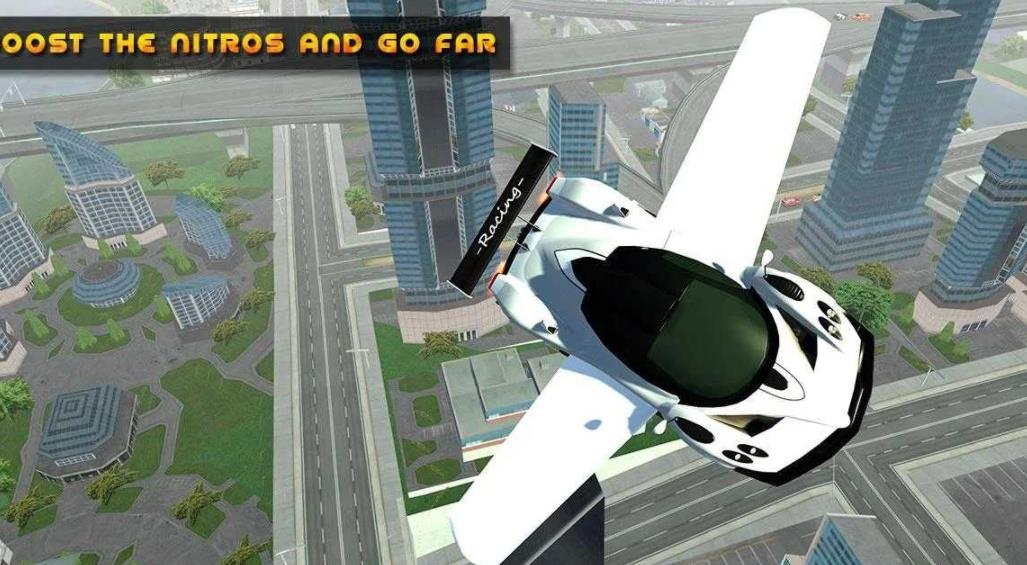 飞行汽车真实驾驶游戏中文版(Flying Car Real Driving)