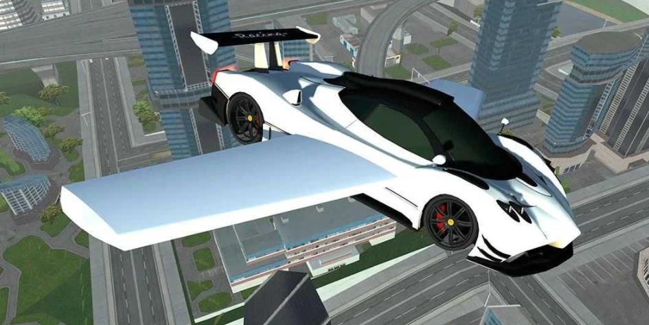 飞行汽车真实驾驶游戏中文版(Flying Car Real Driving)