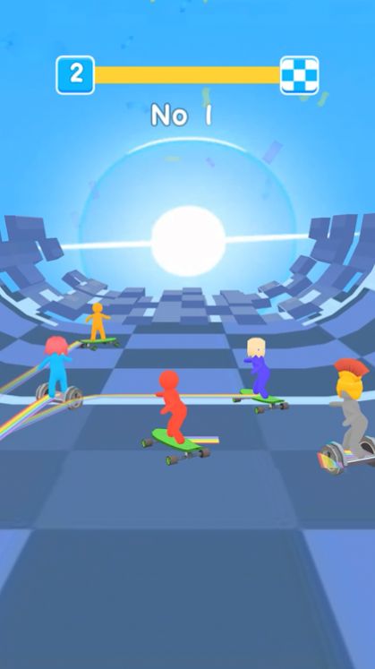 疯狂滑板比赛游戏中文版((Crazy Skate Race))