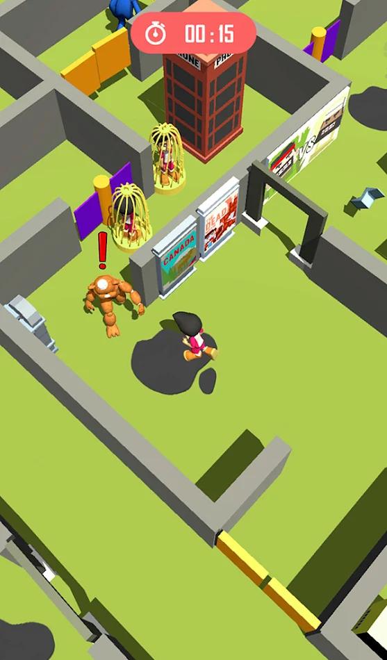 捉迷藏迷宫逃生游戏最新版(Hide N' Seek: Maze Escape Run)