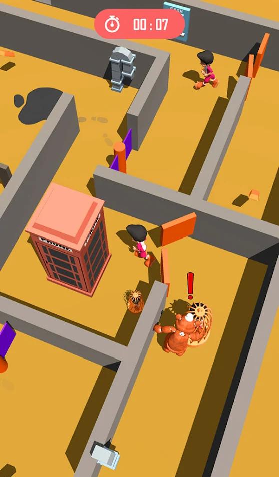 捉迷藏迷宫逃生游戏最新版(Hide N' Seek: Maze Escape Run)