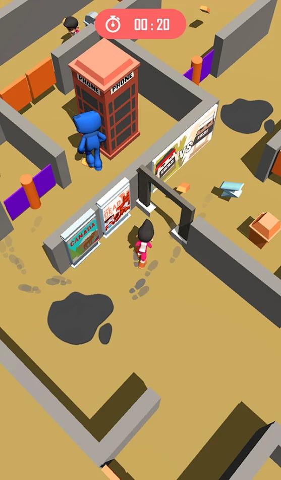 捉迷藏迷宫逃生游戏最新版(Hide N' Seek: Maze Escape Run)