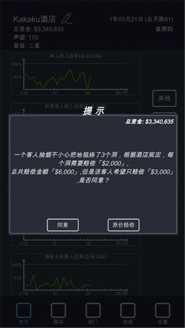 模拟经营我的酒店