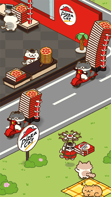 披萨猫游戏