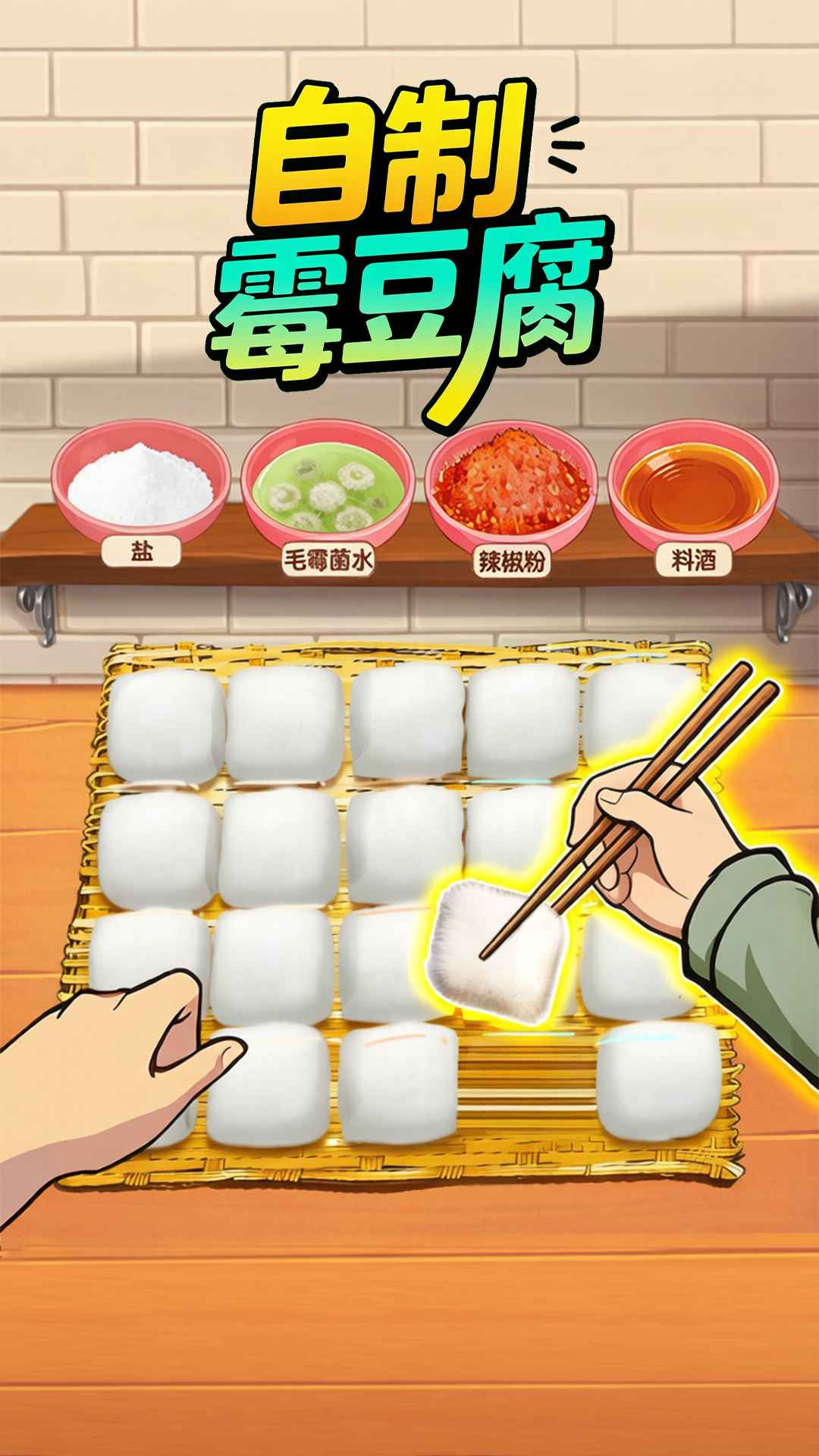 自制霉豆腐