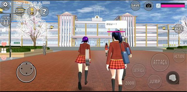 sakura school simulator英文版