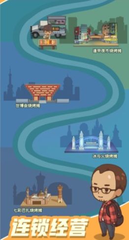 摆摊卖烧烤免费金币最新版