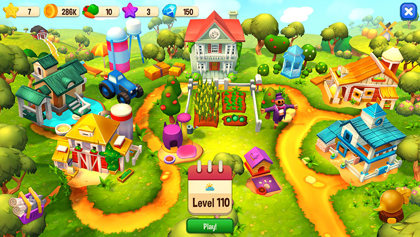 疯狂农场刷新游戏中文手机版(Farm Frenzy Refreshed)