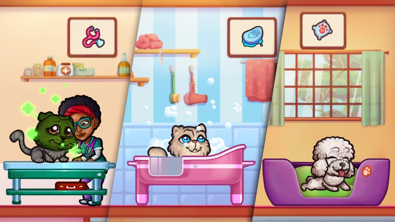 宠物店狂热动物酒店游戏中文版(Pet Shop Fever: Animal Hotel)