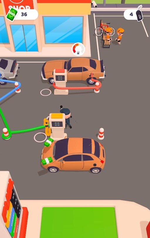 加油站老板游戏中文版(Gas Station Puzzle)