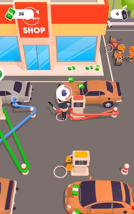 加油站老板游戏中文版(Gas Station Puzzle)