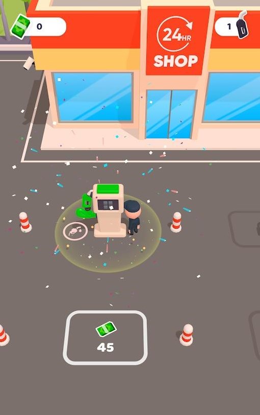 加油站老板游戏中文版(Gas Station Puzzle)