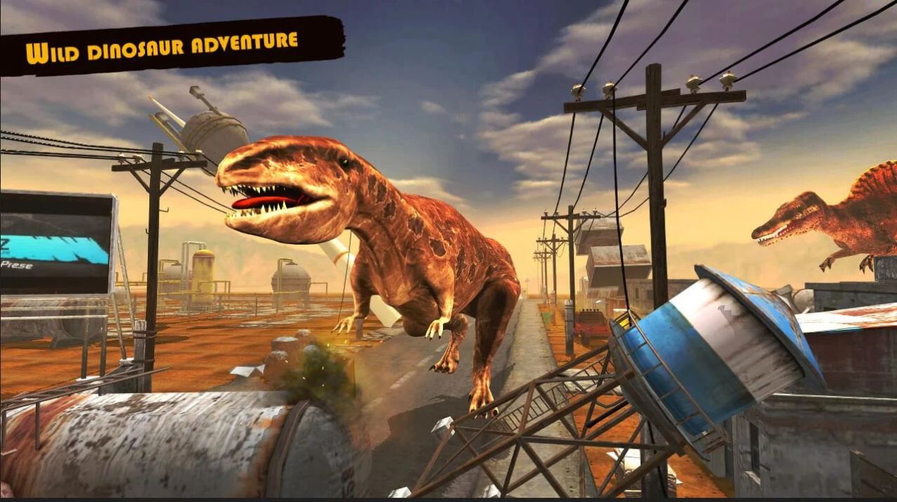 恐龙岛超真实恐龙模拟器游戏手机版(Dinosaur Games Simulator 2019)