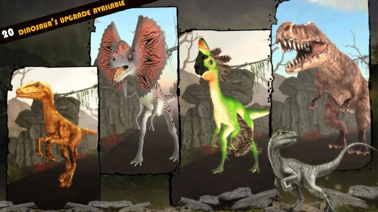 恐龙岛超真实恐龙模拟器游戏手机版(Dinosaur Games Simulator 2019)