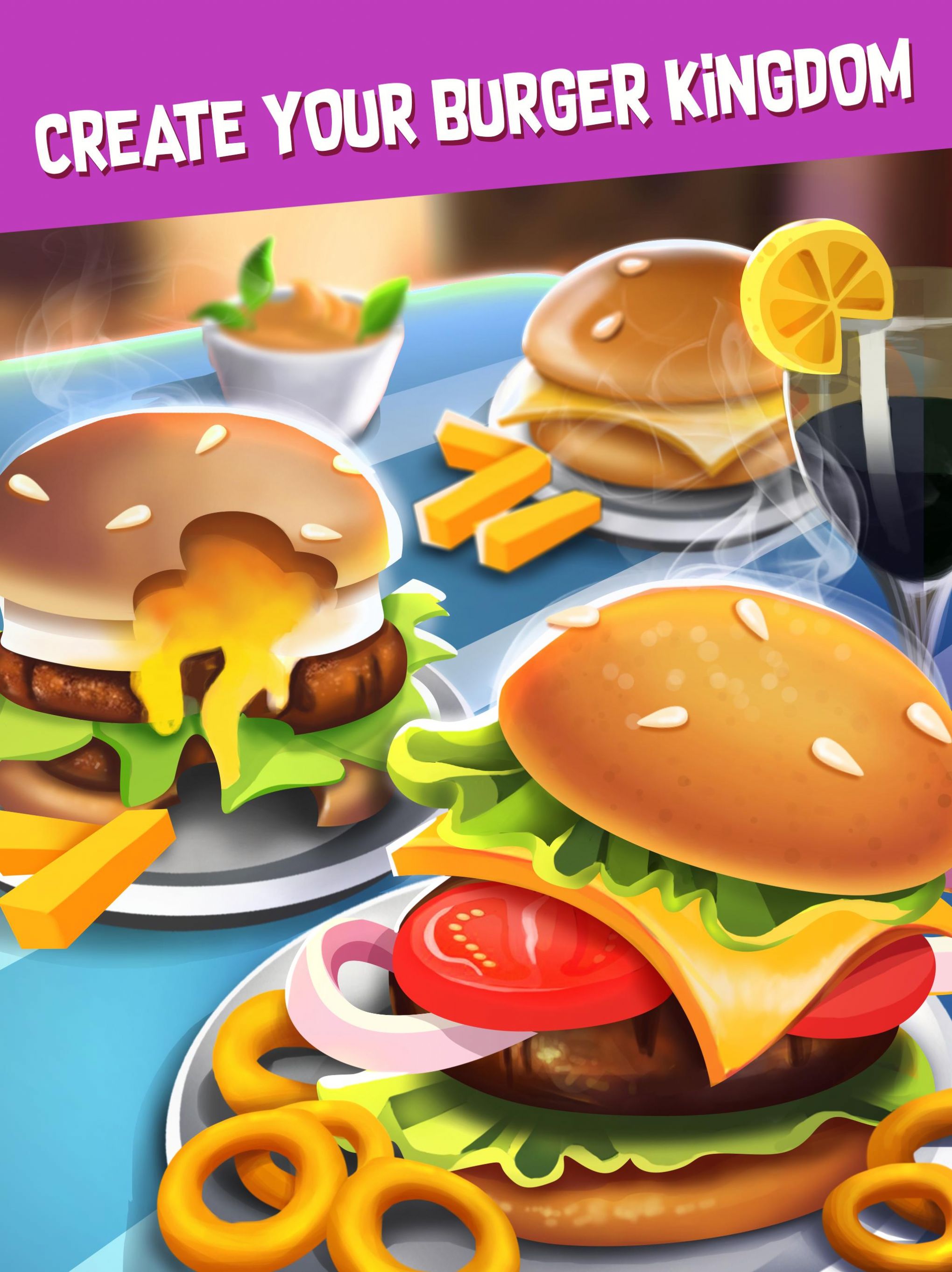 汉堡点击大亨游戏中文版(Burger City Tycoon)