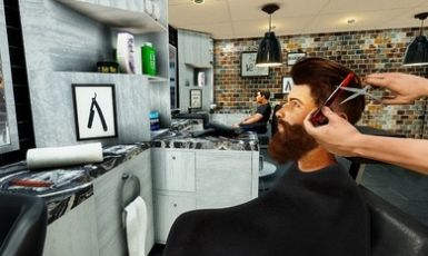 理发店理发模拟手机版游戏免费下载(Barber Shop Sim Hair Saloon)