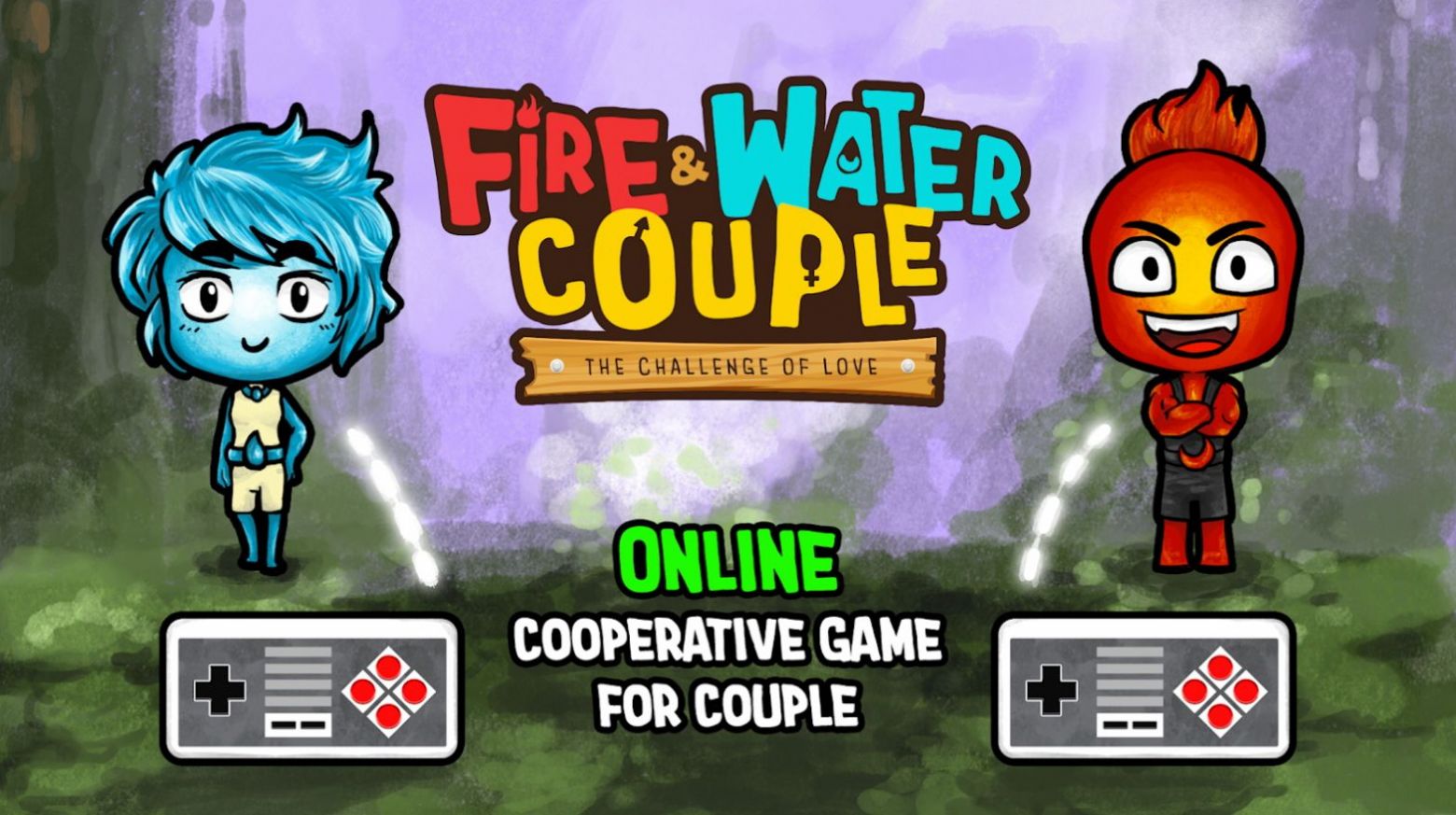 冰火少女游戏手机版(Fire and Water Couple)