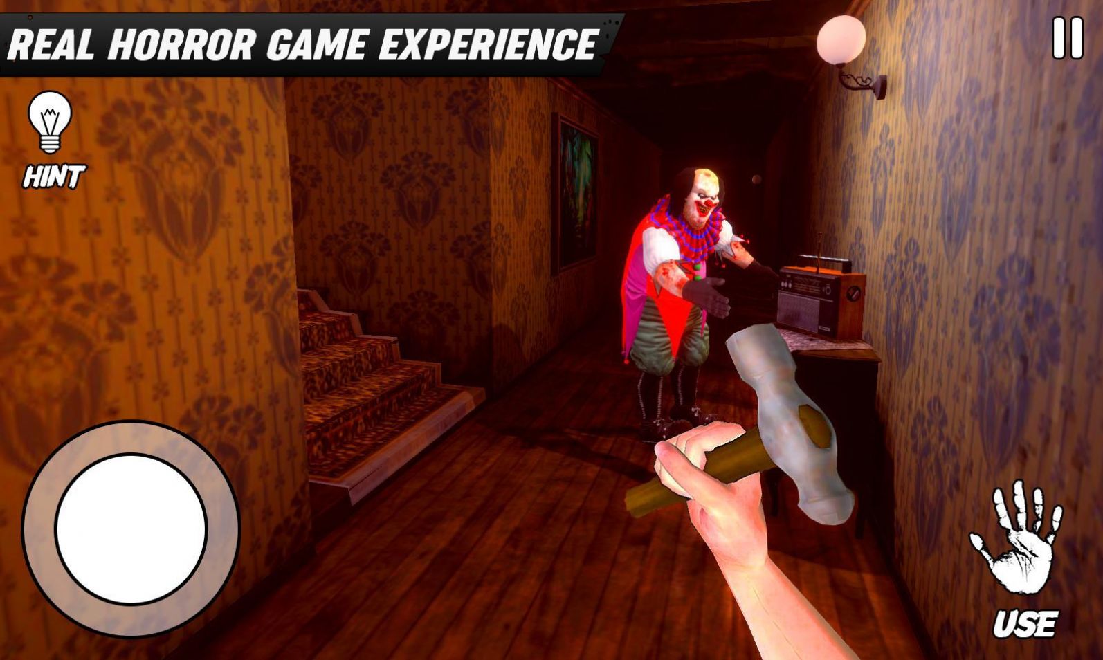 恐怖厉鬼小丑3D游戏中文手机版(SCARY HORROR CLOWN 3D)
