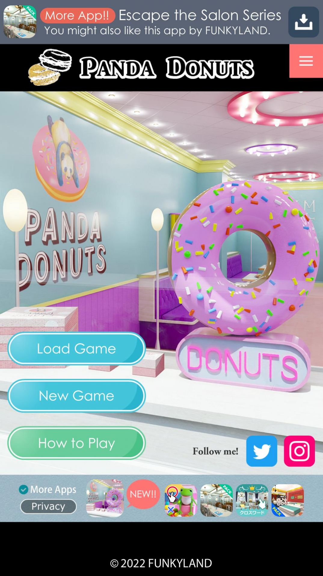 逃离熊猫甜甜圈游戏安卓下载安装（Panda Donuts）