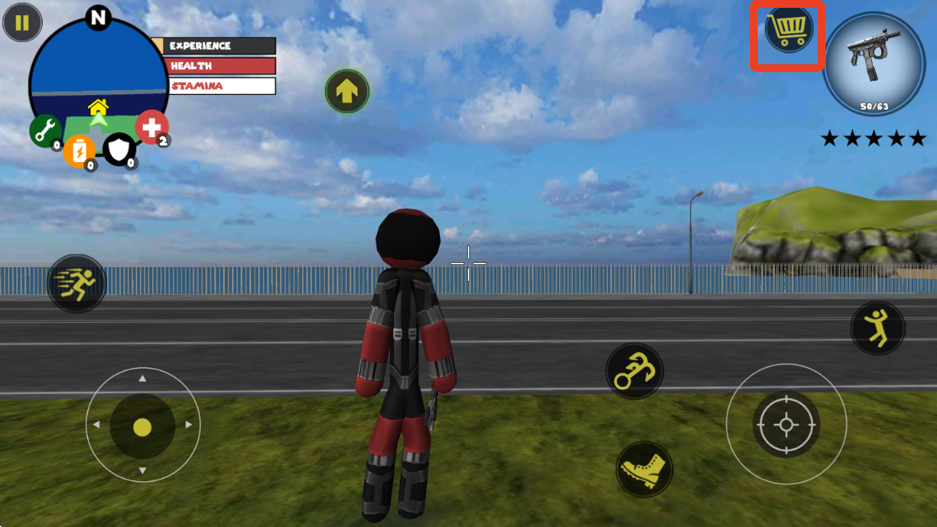 Stickman Rope Hero