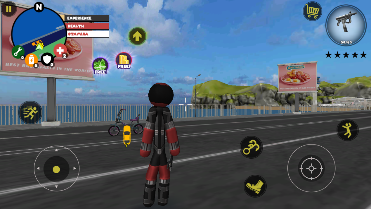 Stickman Rope Hero