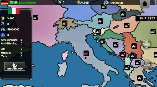欧陆战争2033手机游戏版(Europen War 2023)