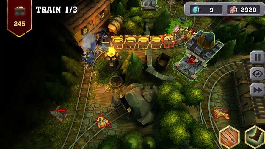火车塔防中文汉化版下载（Train Tower Defense）