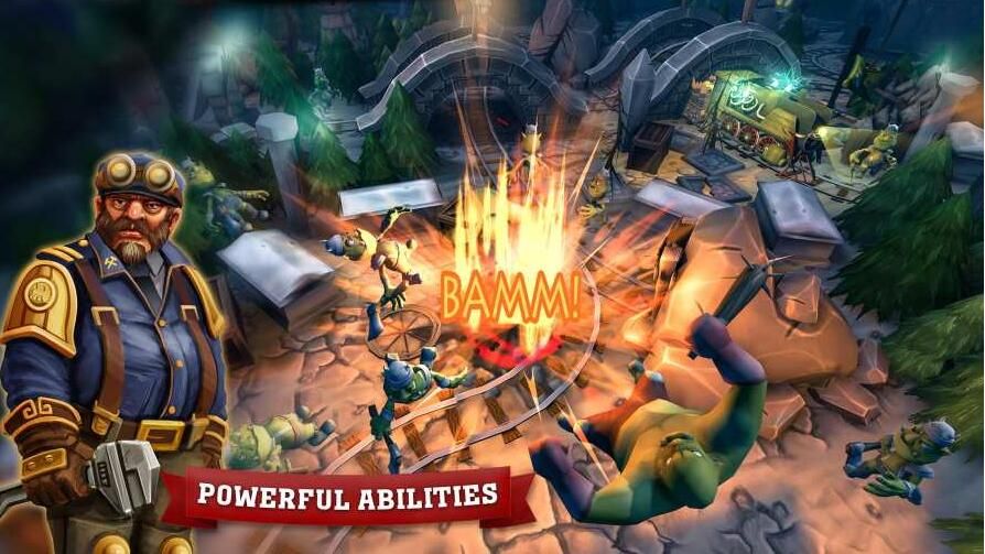 火车塔防中文汉化版下载（Train Tower Defense）