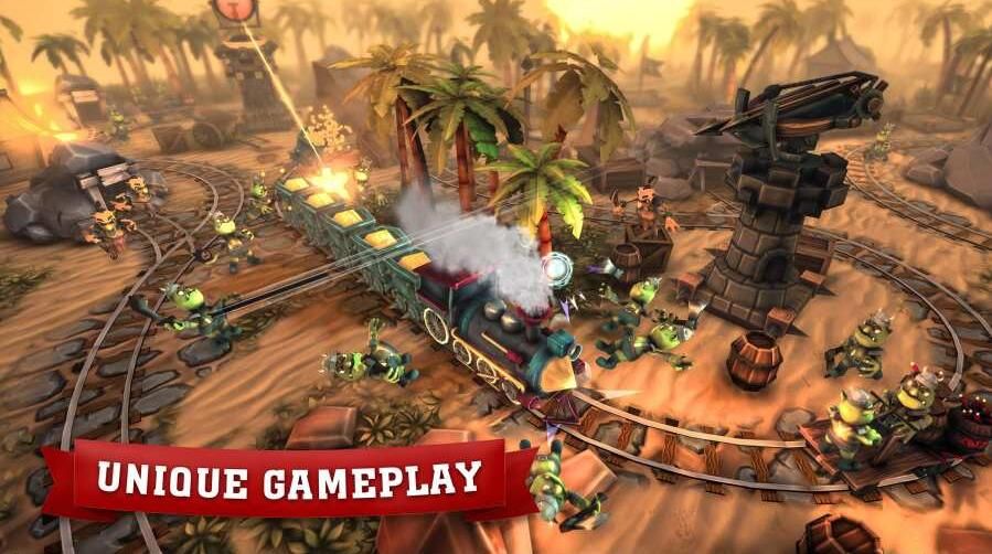 火车塔防中文汉化版下载（Train Tower Defense）