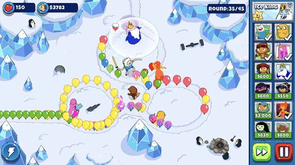 Bloons Adventure Time TD中文游戏安卓版（探险活宝）