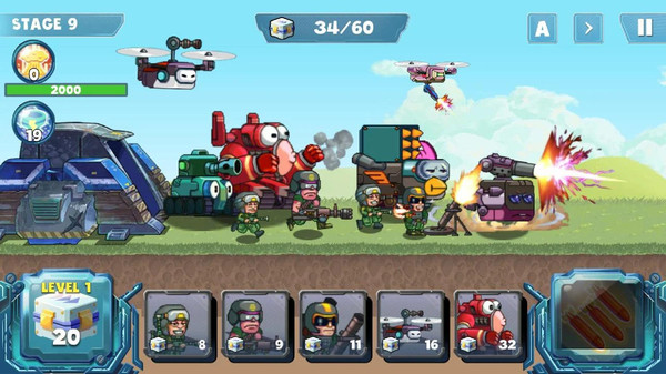我的兵营游戏免费金币最新版