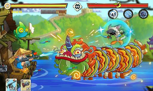 沼泽激战2免费金币无敌最新版(Swamp Attack 2)