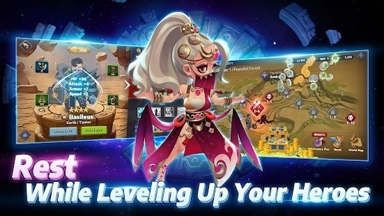 懒惰的主英雄之路免费钻石最新版中文版
