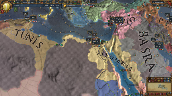 epic欧陆风云4手机版中文版（Europa Universalis IV）