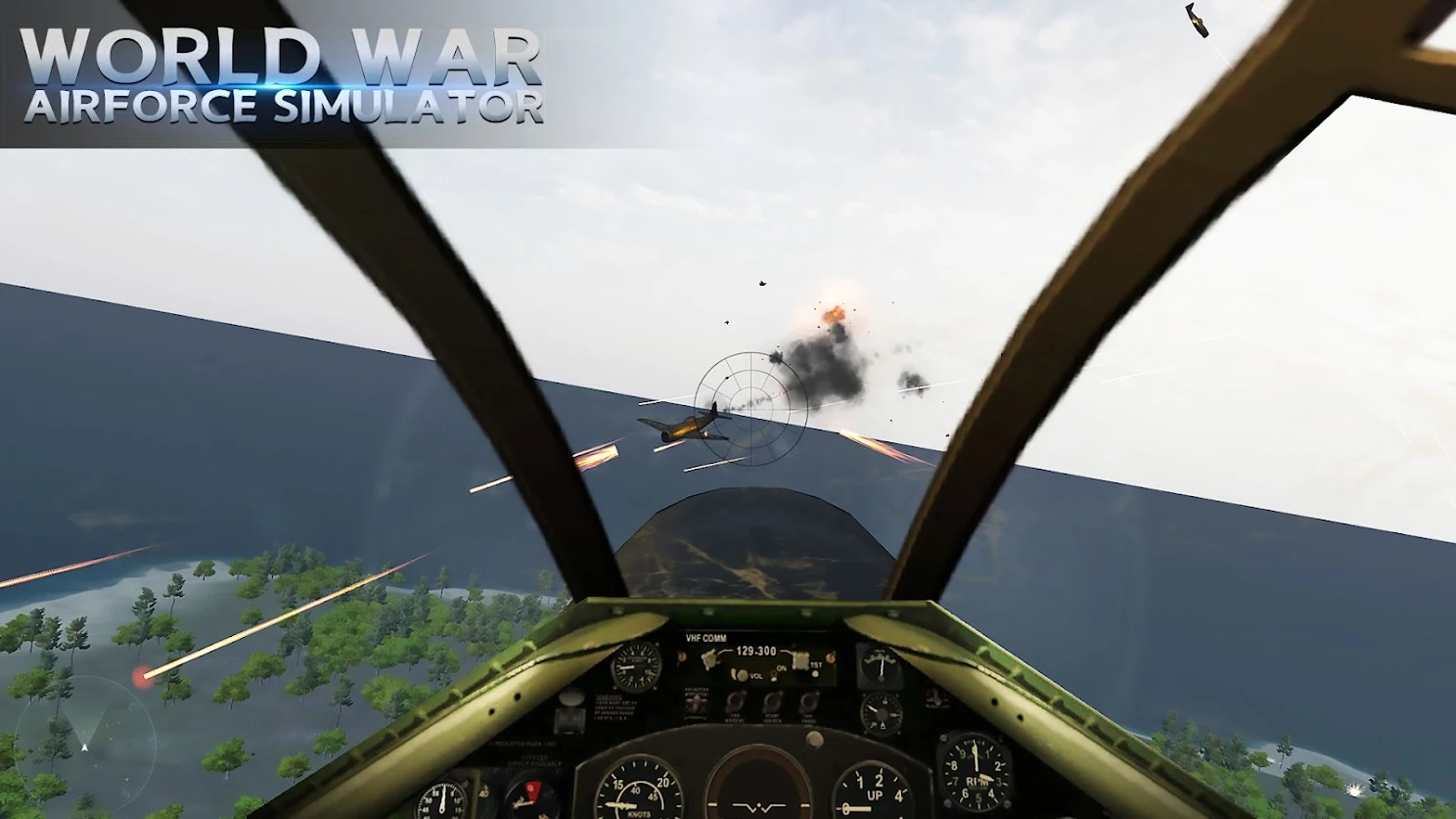 二战空军模拟器游戏中文版(World war Airforce simulator)