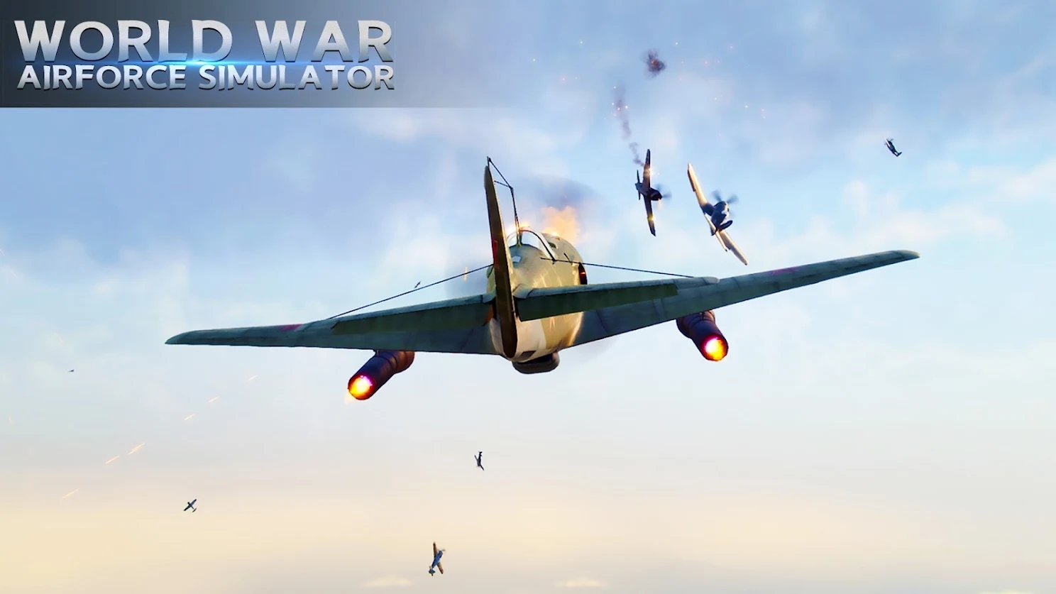 二战空军模拟器游戏中文版(World war Airforce simulator)