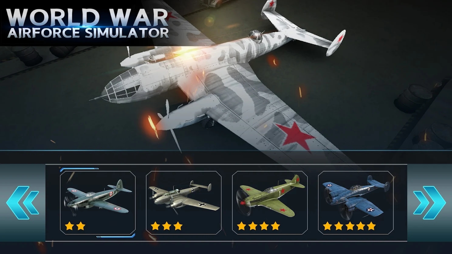 二战空军模拟器游戏中文版(World war Airforce simulator)