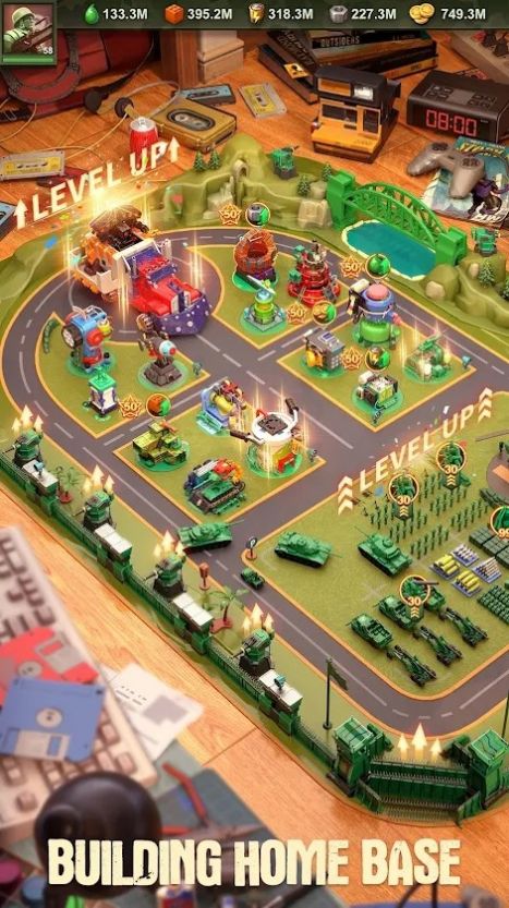 玩具军人防御合并游戏安卓版(Toy Army Men Defense)